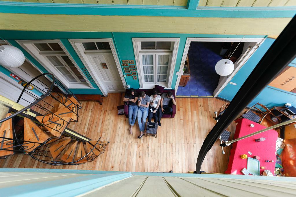 Hostal Casa Verde Limon Valparaiso Ngoại thất bức ảnh