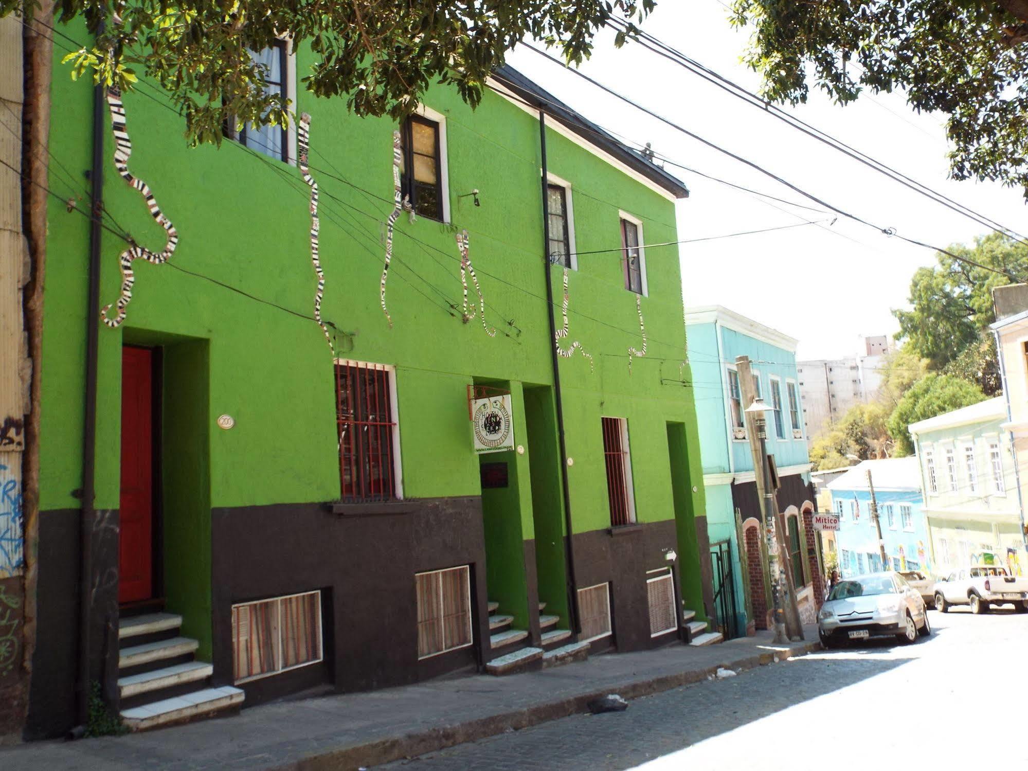 Hostal Casa Verde Limon Valparaiso Ngoại thất bức ảnh