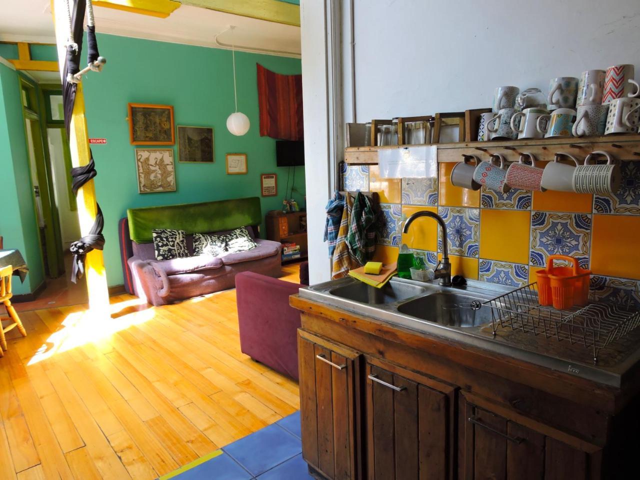Hostal Casa Verde Limon Valparaiso Ngoại thất bức ảnh